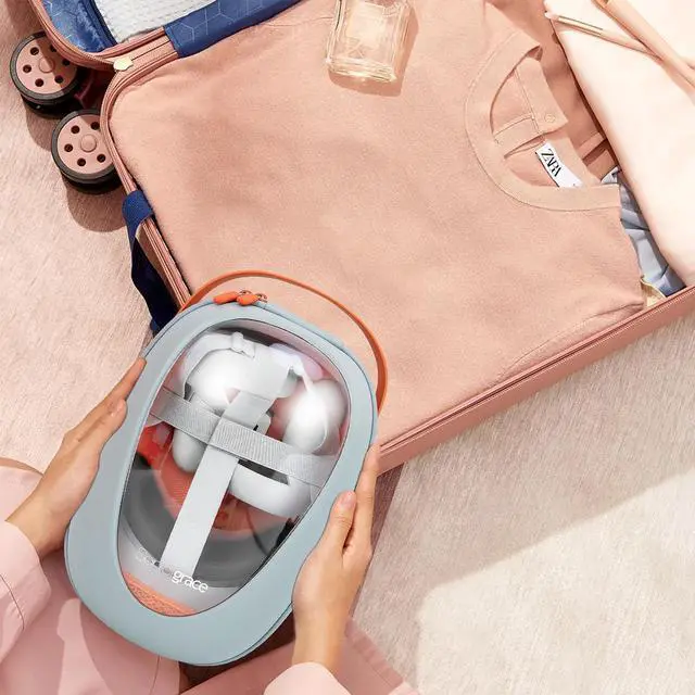 Alt view image 6 of 7 - Sonicgrace for Quest 2 Case - Carrying Case Compatible with Quest 2 Clear