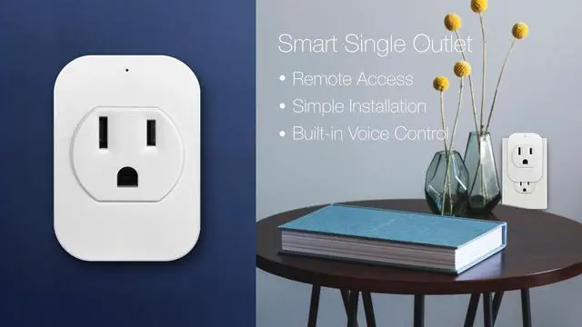 Alt view image 6 of 9 - eco4life by Sonicgrace Smart WiFi Single Plug/Outlet, Works with Alexa and Google Assistant, Remote Control via App through Smart Phone
