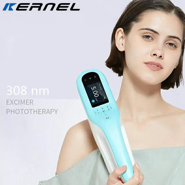 Alt view image 2 of 7 - Kernel KN-5000E high power 308 nm Excimer laser phototherapy lamp home use UVB light therapy for vitiligo psoriasis skin disorders treatment