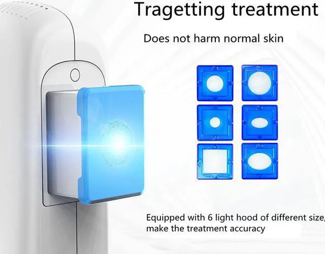 Alt view image 4 of 7 - Kernel KN-5000E high power 308 nm Excimer laser phototherapy lamp home use UVB light therapy for vitiligo psoriasis skin disorders treatment
