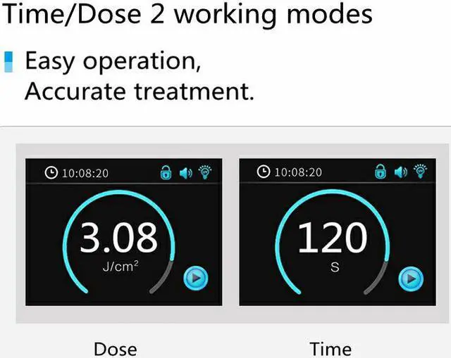 Alt view image 6 of 7 - Kernel KN-5000E high power 308 nm Excimer laser phototherapy lamp home use UVB light therapy for vitiligo psoriasis skin disorders treatment