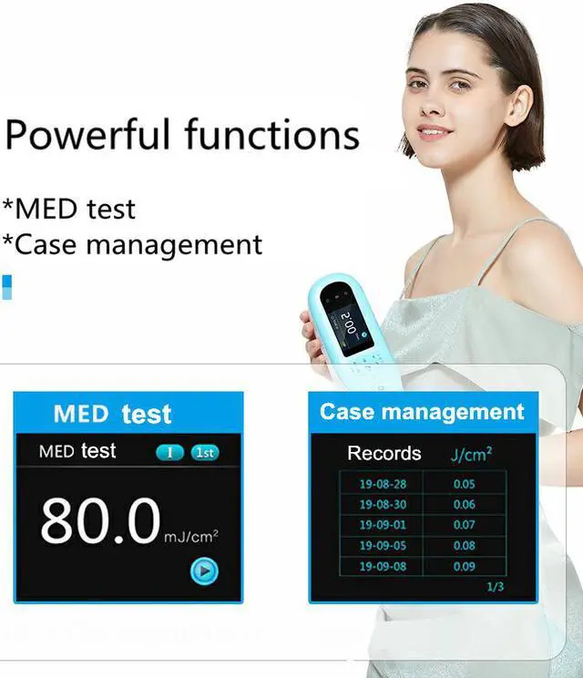 Alt view image 5 of 7 - Kernel KN-5000E high power 308 nm Excimer laser phototherapy lamp home use UVB light therapy for vitiligo psoriasis skin disorders treatment