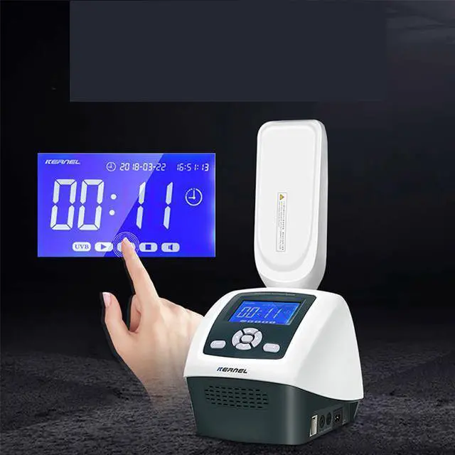 Alt view image 2 of 6 - Kernel UV phototherapy KN-4006BL home use stationary 311nm Narrowband UVB Lamp for vitiligo psoriasis