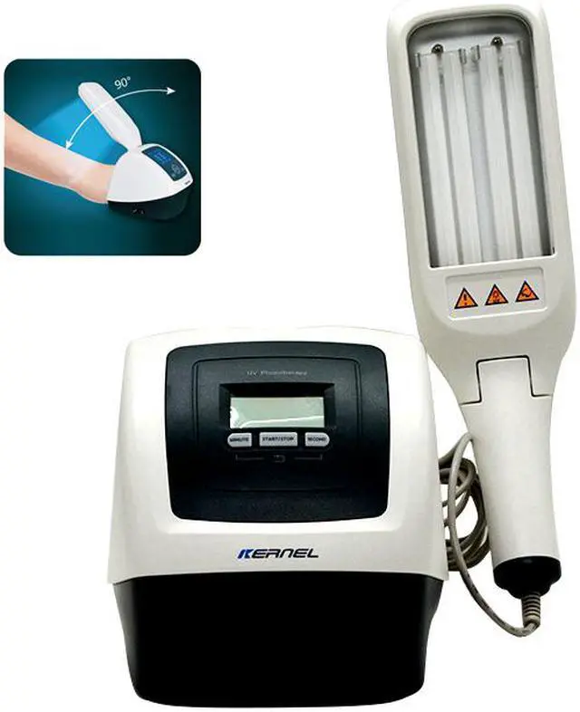 Alt view image 5 of 9 - KERNEL UV phototherapy KN-4006B 311nm Narrow band UVB Lamp for psoriasis vitiligo
