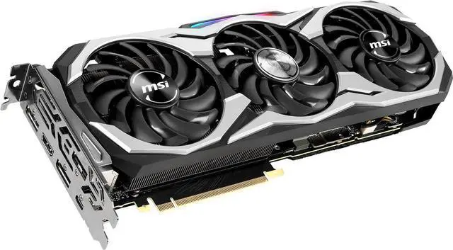Alt view image 4 of 7 - MSI GeForce RTX 2080 DUKE 8G OC Graphics Card, PCI-E x16, NVLink and VR Ready