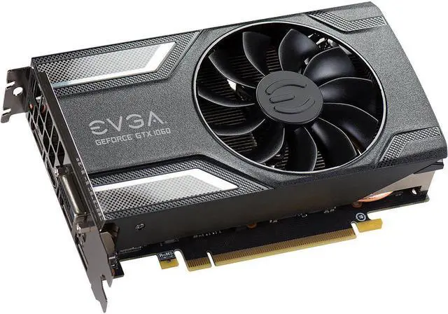 Alt view image 3 of 7 - EVGA GeForce GTX 1060 GAMING Graphic Card (03G-P4-6162-KR)