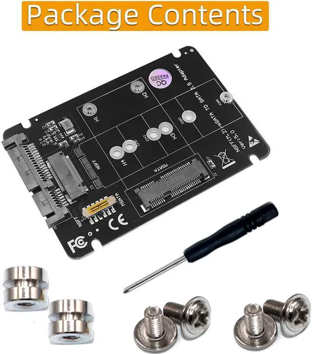 Alt view image 5 of 7 - 2 in 1 Combine M.2 NGFF key B & mSATA SSD To SATA3 Adapter