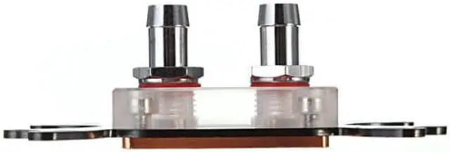 Alt view image 2 of 5 - CPU Water Cooling Block Waterblock 50mm Copper Base Cool Inner Channel