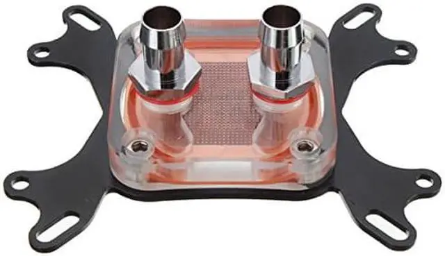 Alt view image 5 of 5 - CPU Water Cooling Block Waterblock 50mm Copper Base Cool Inner Channel