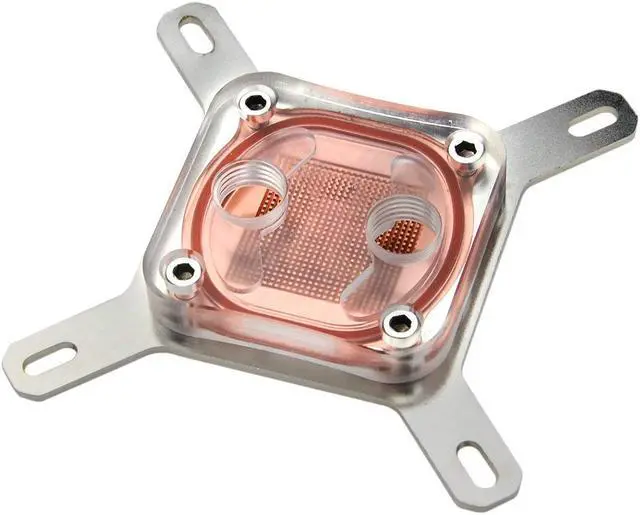 Alt view image 3 of 6 - Aimilai Professional Special CPU Waterblock For INTEL Water Cool System Computer Clear (Transparent)