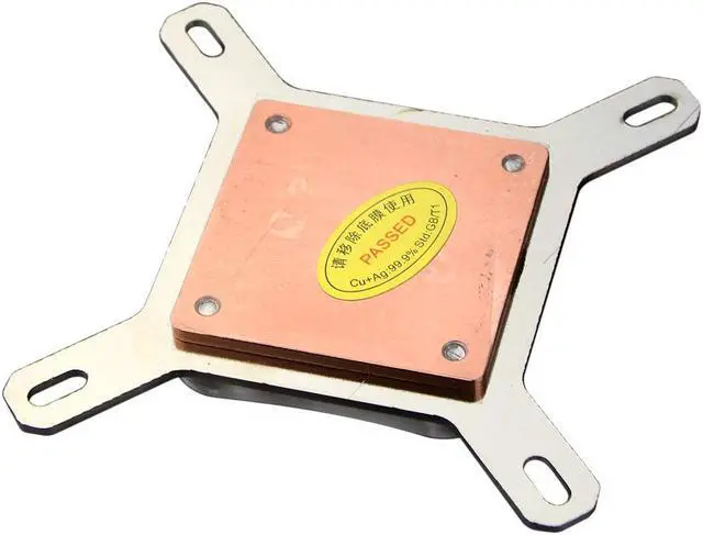 Alt view image 4 of 6 - Aimilai Professional Special CPU Waterblock For INTEL Water Cool System Computer Clear (Transparent)