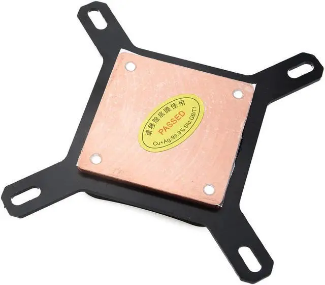 Alt view image 5 of 6 - Aimilei Professional Special CPU Water Cooling Block For INTEL Water Cool System Computer Black