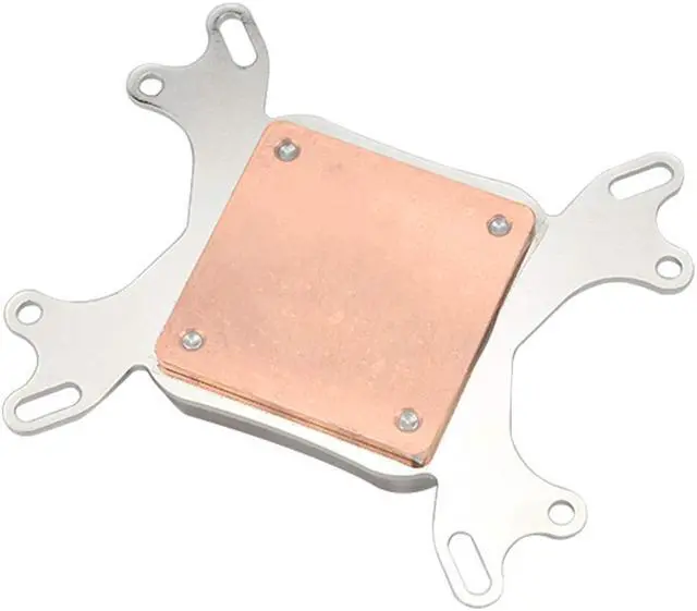 Alt view image 4 of 6 - Aimilei W50 Professional Universal CPU Water Cooling Block For INTEL/AMD Water Cool System Computer Clear (Transparent)