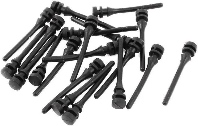 Main image of 20 Pcs PC Case Fan Mouting Pin Anti Noise Vibration Silicone Screws 44mm