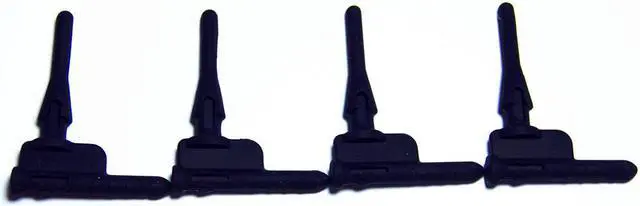 Main image of L shape PC Chassis Rubber Screw Pin,Good Elasticity For CPU cooling fan fixed Shock Absorption 20PCS