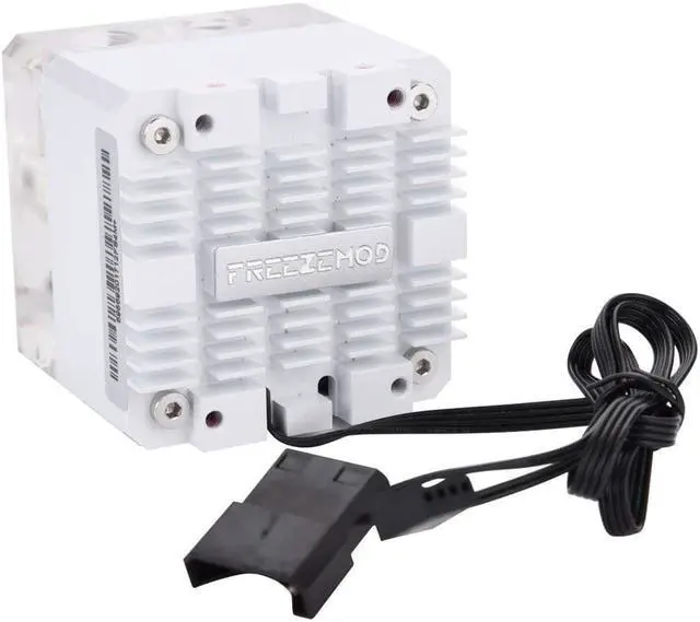 Alt view image 2 of 4 - Low Noise CPU Water Cooling Pump 3000RPM Fast Heat Dissipation Cool System-Silver