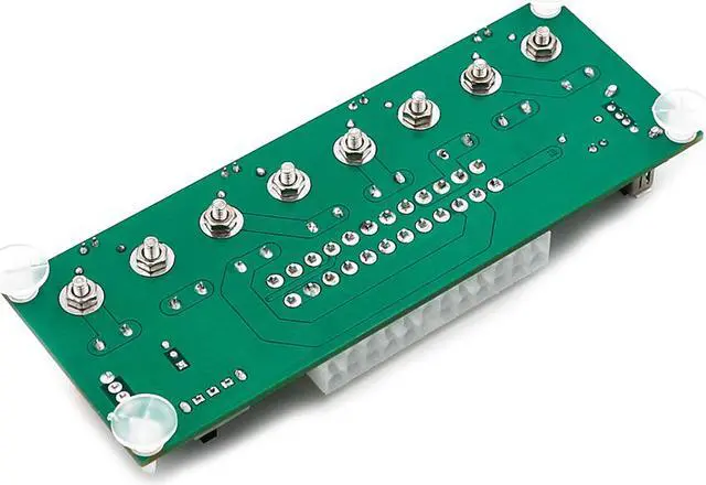 Alt view image 4 of 5 - 20/24 Pins ATX Benchtop PC Power Breakout Adapter with USB 5V port