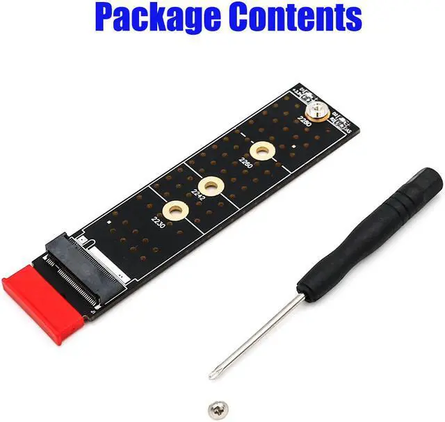 Alt view image 2 of 6 - NGFF(M.2)  nvme M key SSD to PCI- E 1X Adapter(vertical installation)