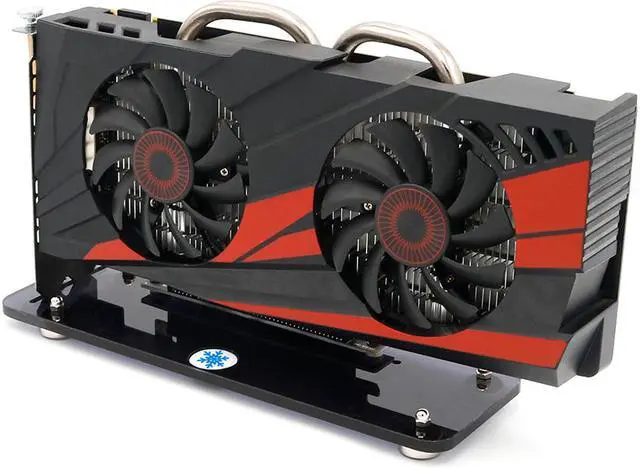 Alt view image 4 of 6 - PCI- E 3.0 16X Graphics Card vertical kickstand/base with magnetic standoff for DIY ATX case
