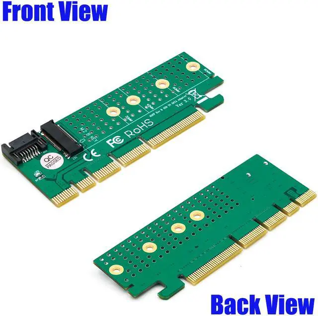 Alt view image 5 of 7 - NGFF(M.2)  B-key  SATA-Bus SSD to SATA3 Adapter
