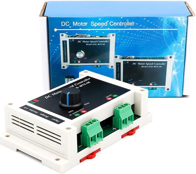 Alt view image 5 of 5 - Motor Speed Control Board, DC 10-50V 60A High Power Motor Speed Controller PWM HHO RC Driver Controller Module 12V 24V 48V 3000W Extension Cord with Switch