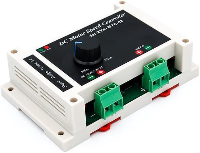 Alt view image 2 of 5 - Motor Speed Control Board, DC 10-50V 60A High Power Motor Speed Controller PWM HHO RC Driver Controller Module 12V 24V 48V 3000W Extension Cord with Switch