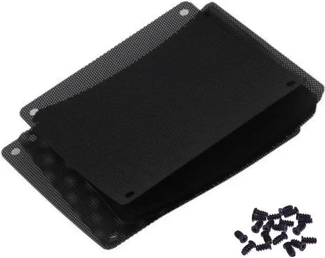 Main image of 10pcs Computer PC Dustproof Cooler Fan Case Cover Dust Filter Mesh 120 x 120mm With screws