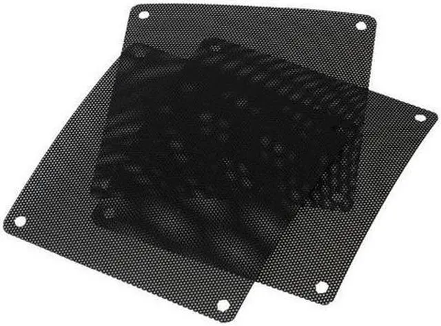 Alt view image 3 of 4 - 10pcs Computer PC Dustproof Cooler Fan Case Cover Dust Filter Mesh 120 x 120mm With screws