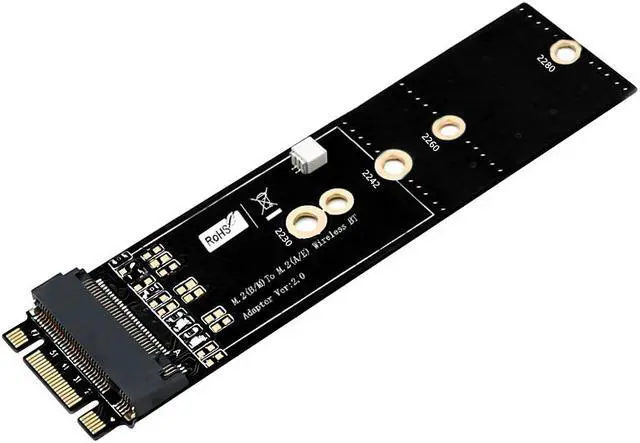 Alt view image 2 of 6 - NGFF (M.2)  Key A  to  Key B+M/M  Adapter
