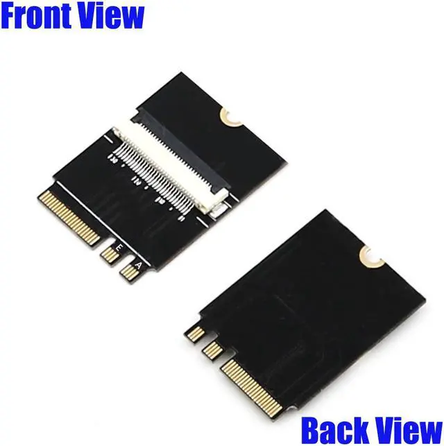 Alt view image 4 of 7 - NGFF (M.2)  Key M  to  Key A+E  Card with High Speed FPC Cable