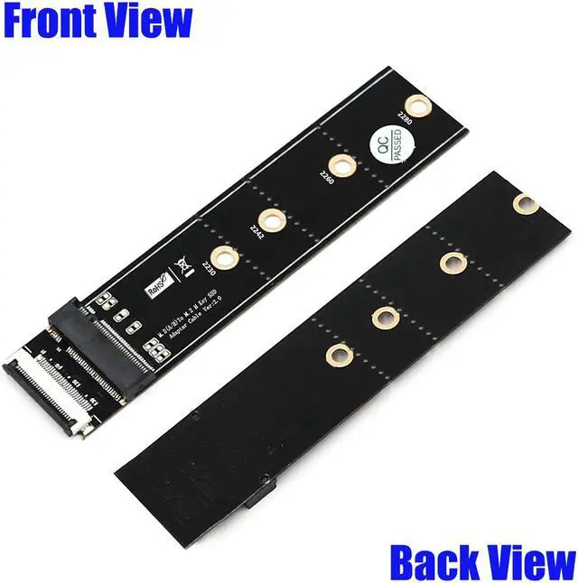 Alt view image 7 of 7 - NGFF (M.2)  Key M  to  Key A+E  Card with High Speed FPC Cable