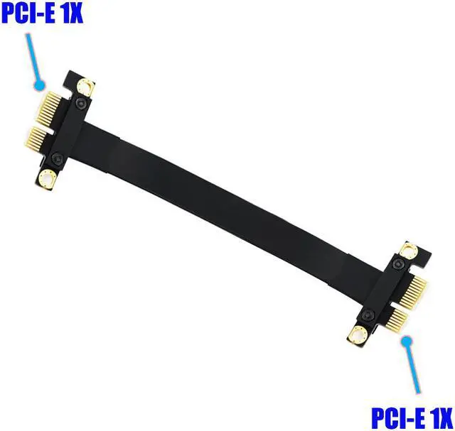 Alt view image 2 of 7 - High Quality PCI-e PCI Express 36PIN 1X male to male Extension cable