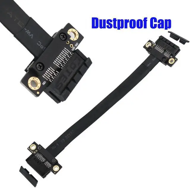 Alt view image 4 of 7 - High Quality PCI-e  PCI Express 36PIN 1X female to female Extension cable with Gold-plated connector