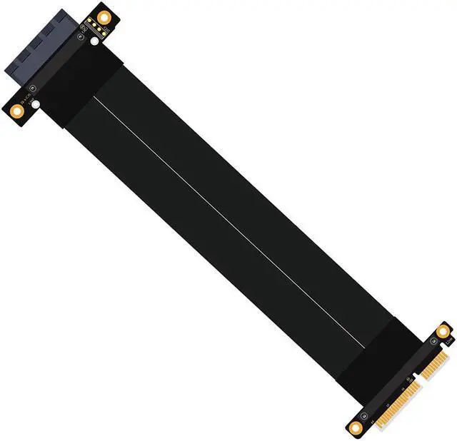 Alt view image 4 of 5 - High Quality PCI-e PCI Express 3.0 4X Extension cable with Gold-plated connector