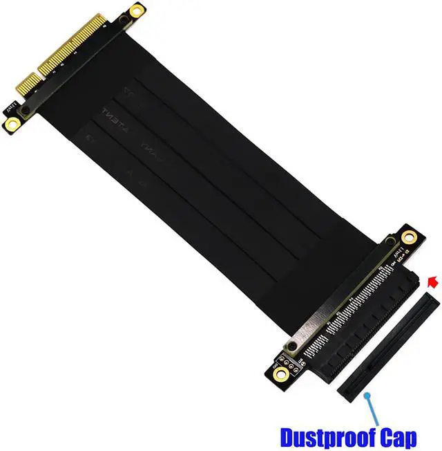 Alt view image 3 of 7 - High Quality with Gold-plated connector PCI-e PCI Express 8X Extension cable