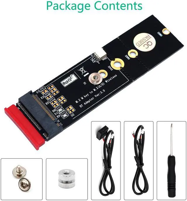Alt view image 6 of 7 - NGFF (M.2) Key A to Key M  Adapter