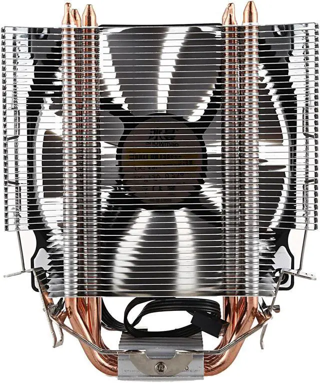 Alt view image 2 of 5 - 4PIN CPU Cooling System Direct Contact CPU   Heatpipes Freeze Tower CPU Cooling Fan with PWM Fans