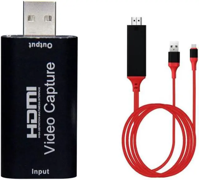 Main image of 4K HDMI to USB2.0 Video Capture Card 1080P HD Recorder Phone Game Video Live Streaming Supports OBS VLC