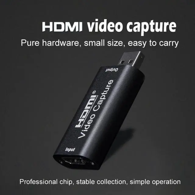 Alt view image 3 of 5 - USB 3.0 HDMI Capture Card Live Video Recording Box for Windows Android Mac Video Tuner Box Grabber Compatible