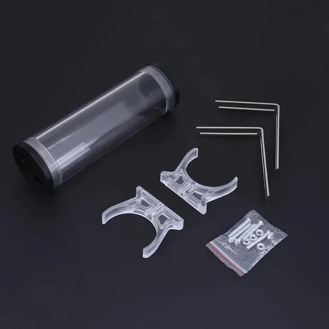 Alt view image 4 of 5 - 160 X 50 mm Tank G1/4 Thread Cylinder Reservoir Tank PC Computer Water Cooling System Accessory