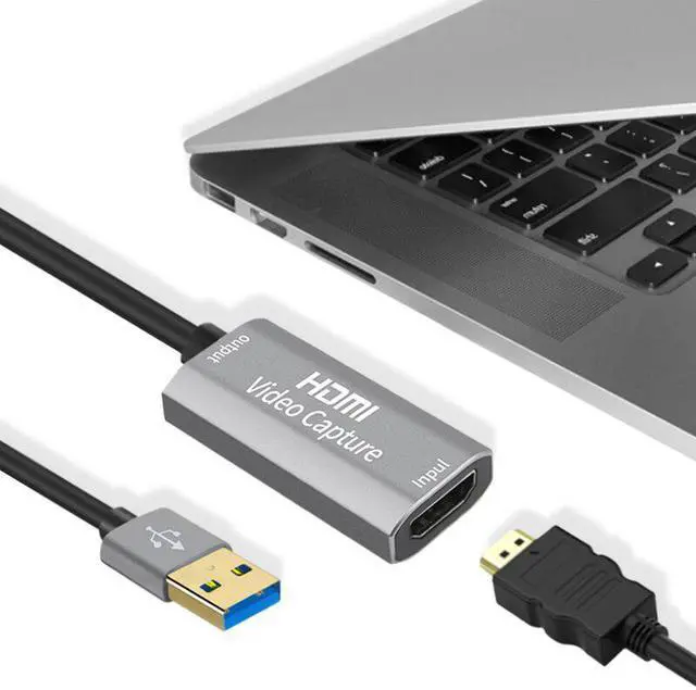 Alt view image 2 of 5 - Vide Capture Cards 2.0 HDMI t USB Vide Capture Cards Drive- Recrding Bx fr Game Recrding Live Streaming