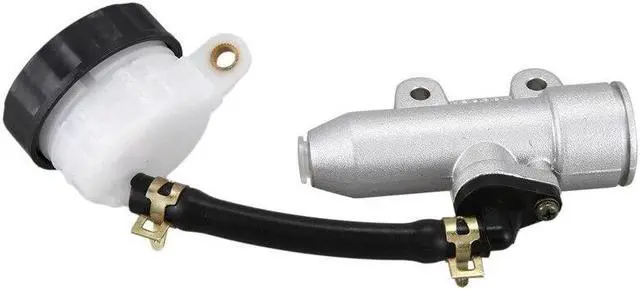Alt view image 4 of 6 - 9010-080400 Motorcycle Brake Master Cylinder Assembly Foot Brake Master Cylinder Pump for CF500 ATV UTV Go Kart Quad