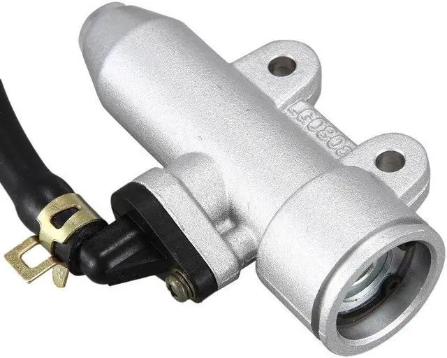 Alt view image 6 of 6 - 9010-080400 Motorcycle Brake Master Cylinder Assembly Foot Brake Master Cylinder Pump for CF500 ATV UTV Go Kart Quad