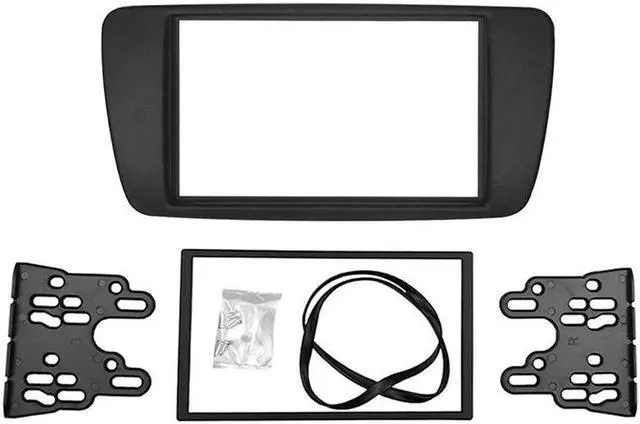 Main image of 2 DIN Adapter CD Trim Panel Stereo Interface Radio Car Frame Panel Fascia for SEAT Ibiza 2008+