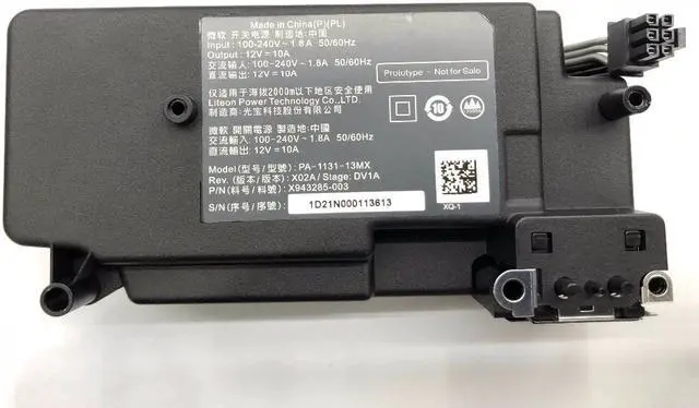 Alt view image 2 of 2 - For Xbox One S Power Supply For Xbox one Slim Console Replacement 110V-220V Internal Power Board AC Adapter Charger
