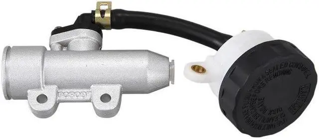 Alt view image 3 of 6 - 9010-080400 Motorcycle Brake Master Cylinder Assembly Foot Brake Master Cylinder Pump for CF500 ATV UTV Go Kart Quad