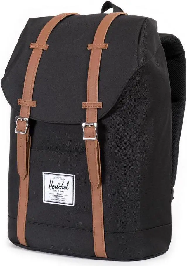 Alt view image 13 of 13 - Herschel Supply Retreat Backpack (Black)