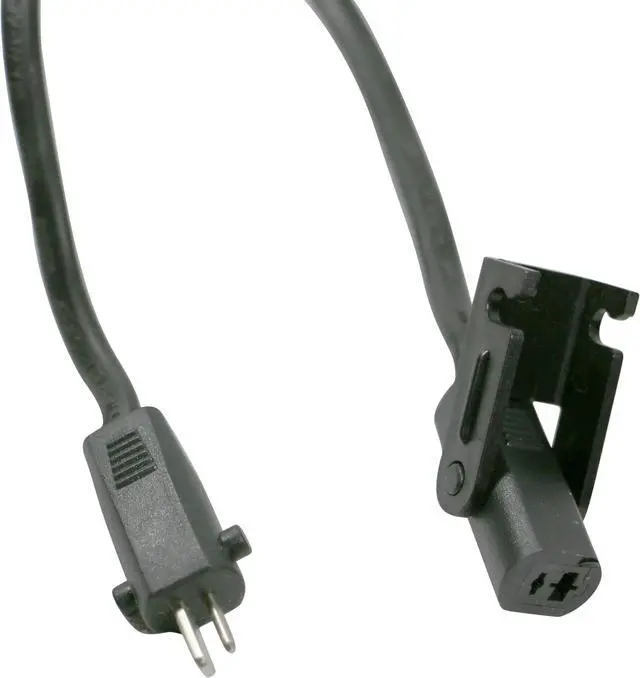 Alt view image 2 of 3 - Recliner-Handles Kaidi Brand 2 Pin Prong Motor Transformer Extension Power Cable, 61"