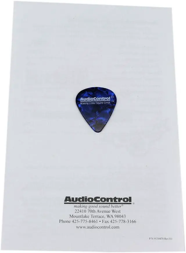 Alt view image 12 of 19 - AUDIOCONTROL EPICENTERBLACK Bass processor - black - Concert Series