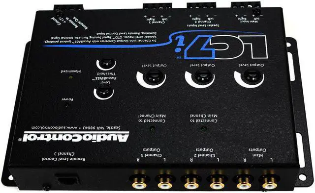 Alt view image 9 of 16 - AudioControl LC7iBlack